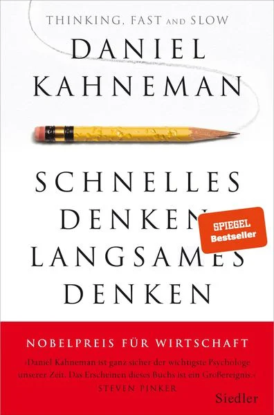 Buchcover ‚Schnelles Denken, langsames Denken‘ von Daniel Kahneman