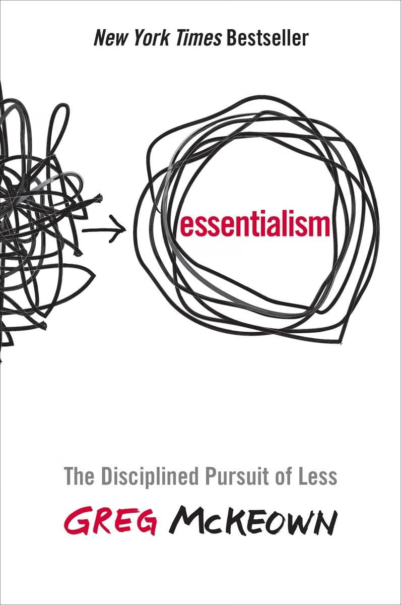 Buchcover ‚Essentialism‘ von Greg McKeown